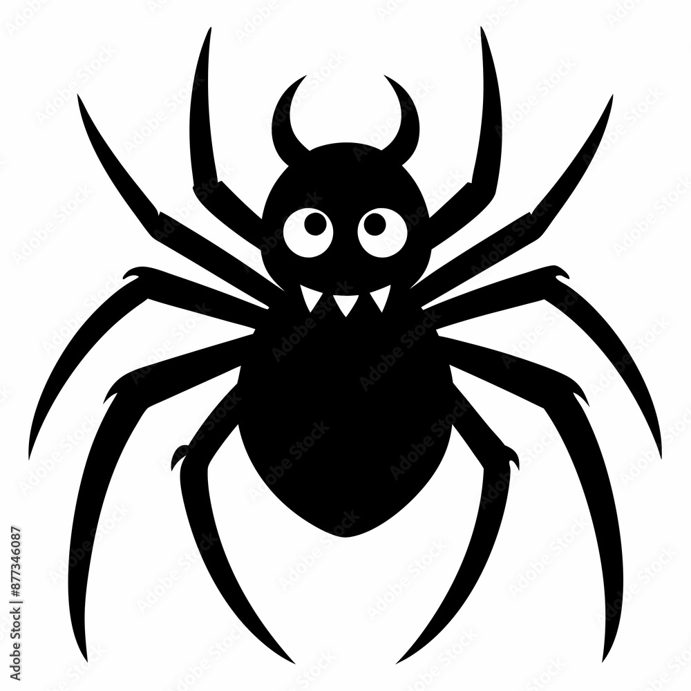 Halloween spider vector,spider isolated on white background Halloween spider vector,spider isolated on white background