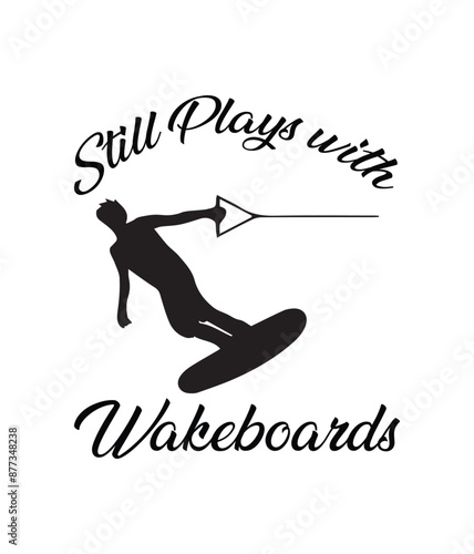 Wakeboard Lover: Still Plays With Typography Design