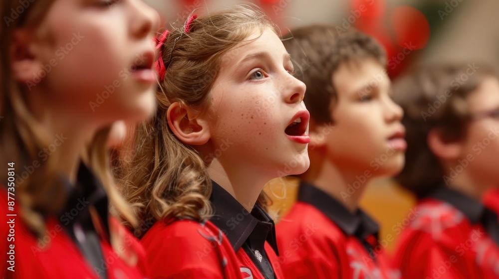 Christmas Choir Performance. Christmas Choir Performance.