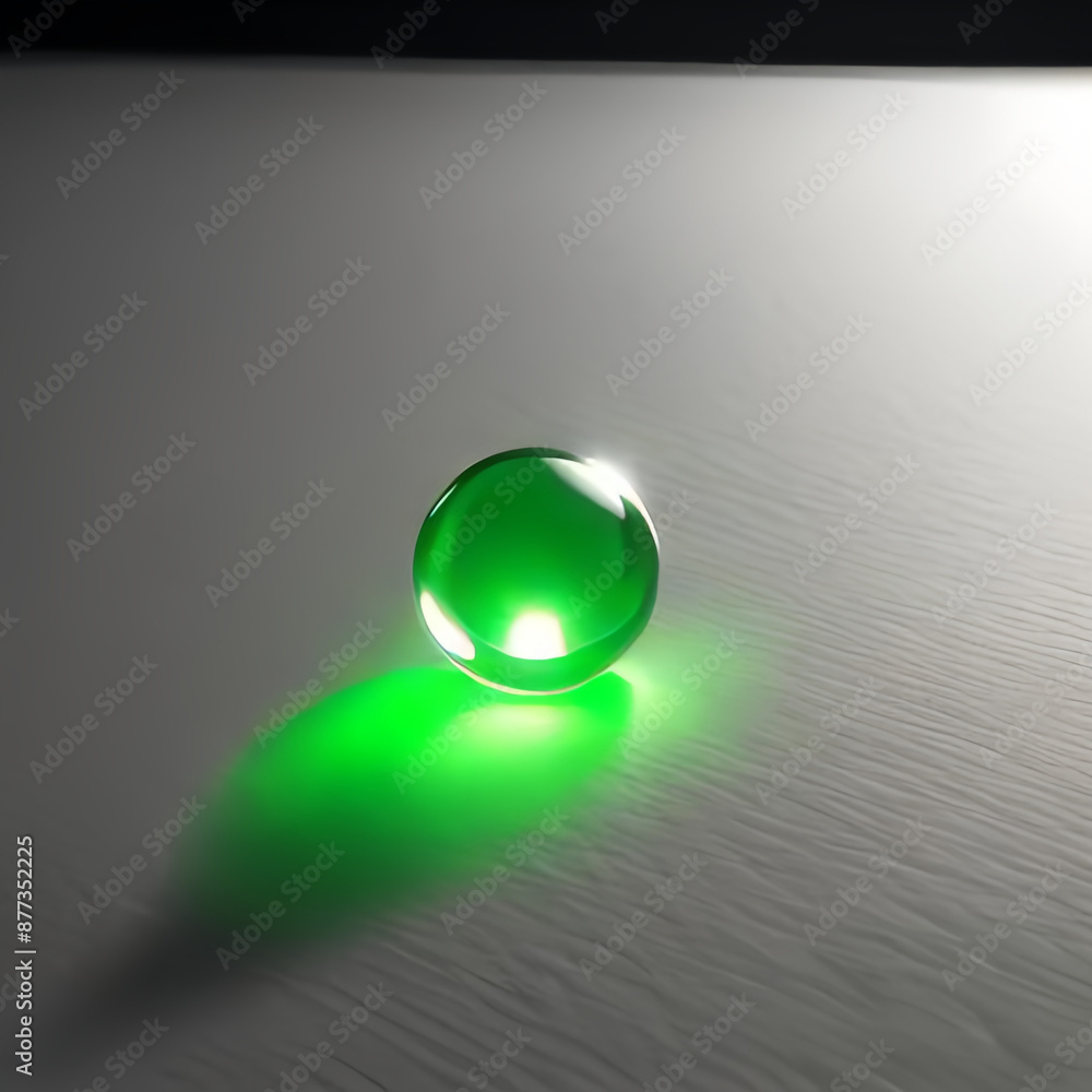 abstract green sphere abstract green sphere