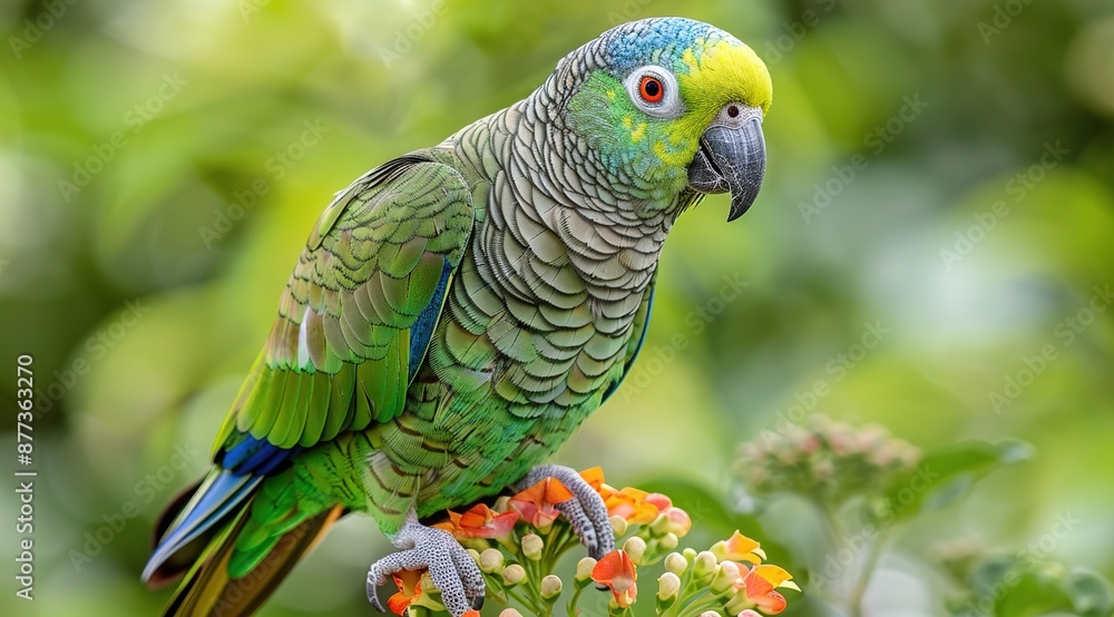 Obraz premium blue and yellow macaw