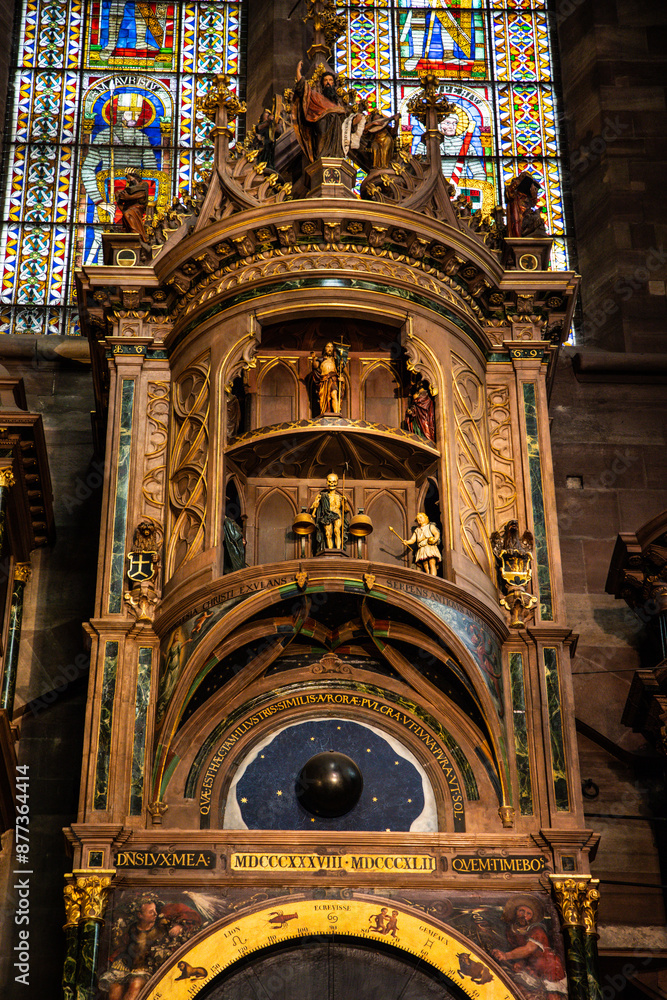Obraz premium Notre Dame Cathedral, Strasbourg, France