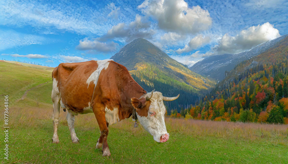 Cows in spring Cows in spring