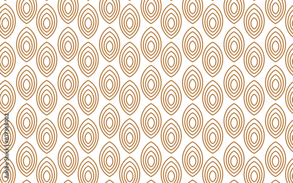 Fototapeta premium Luxury art deco seamless pattern background. Golden and white background. 