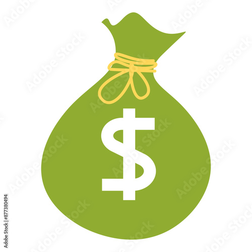USD Logo Icon, US Dollar Clipart Vector, Money Clipart Vector