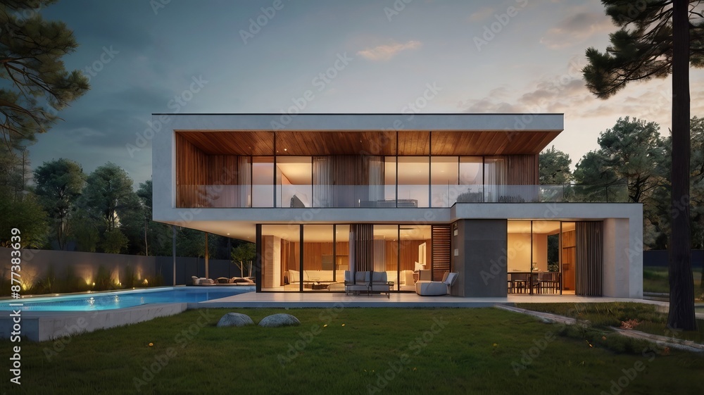 3d rendering of house model 3d rendering of house model