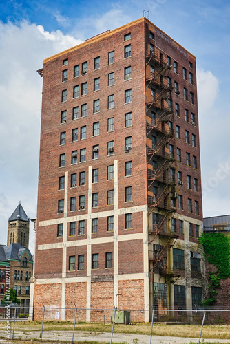 The Tecumseh Building, also known as the Francis J. Drolla Building in Springfield Ohio USA 2024
