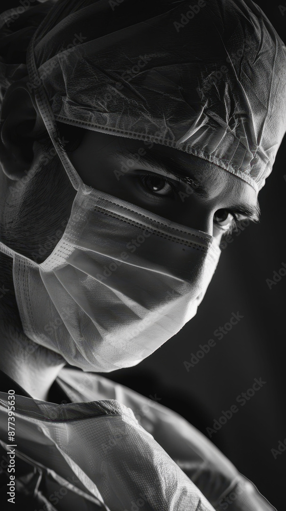 Obraz premium International Surgeon's Day. The surgeon is in the operating room. surgical staff