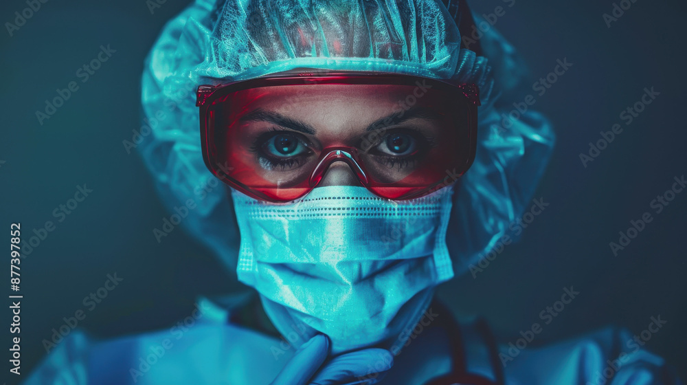International Surgeon's Day. The surgeon is in the operating room. surgical staff International Surgeon's Day. The surgeon is in the operating room. surgical staff