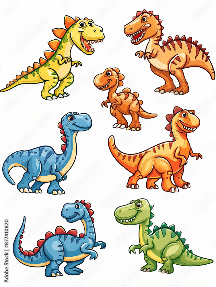 Fototapeta premium Dinosaurs 