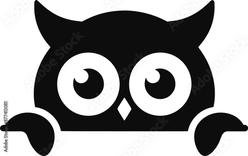Peeking Owl