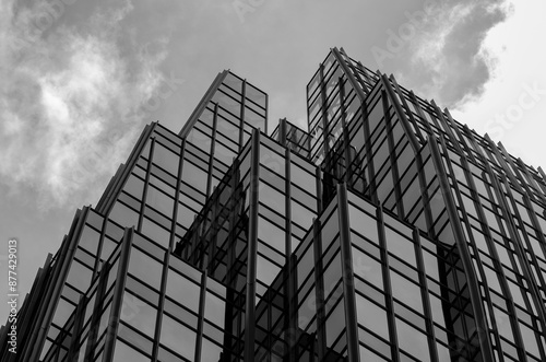 Wallpaper Mural Black and white building Nashville Torontodigital.ca