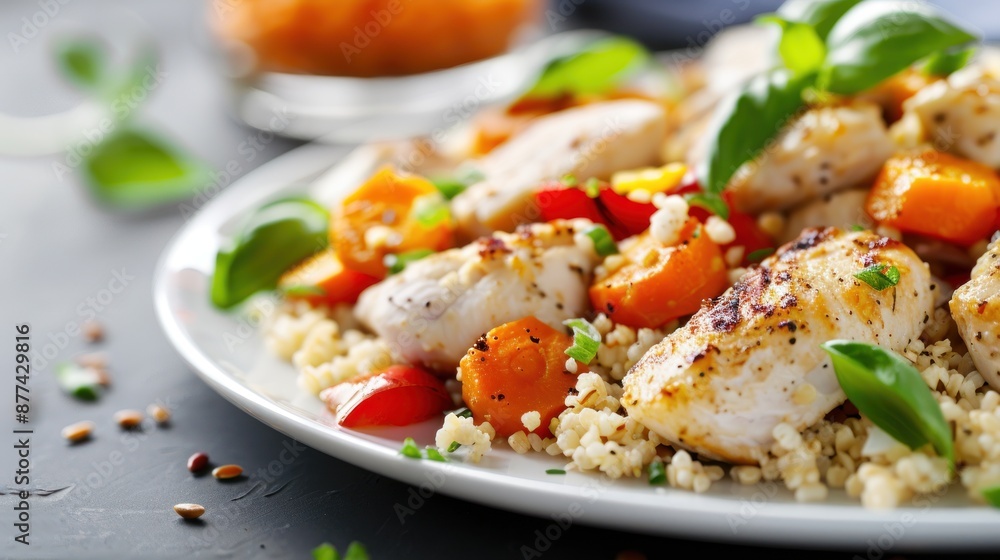 Delicious Chicken and Vegetable Salad Delicious Chicken and Vegetable Salad
