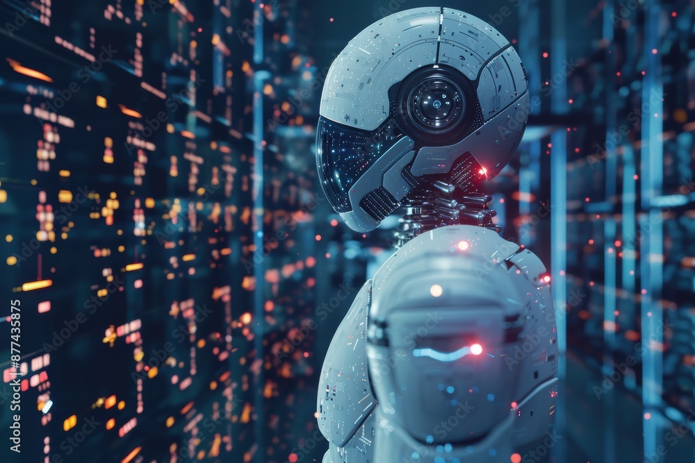 ai statistics and analytics background copy space ai statistics and analytics background copy space