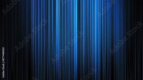 Abstract blue vertical lines in digital pattern