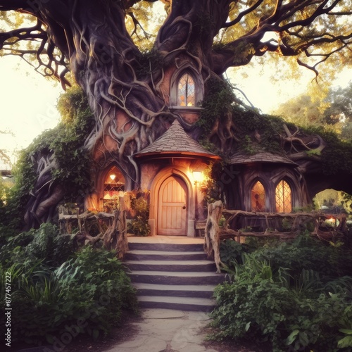 Picturesque and enchanting cottages in various fantasy and historical styles. © Shades3d