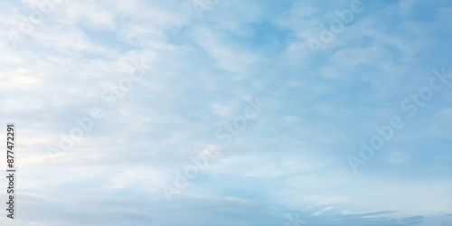 blue sky abstract clouds affect natural background banner template sun light effect winter love canvas use interior design marketing effect neon soft brand 