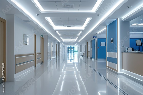 Hospital corridor