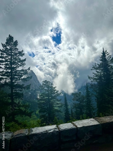 Mountain sky