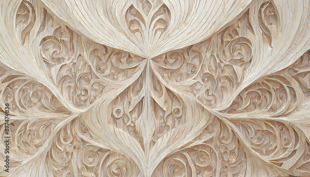 3D horizontal wavy texture background. Carved abstract realistic decoration textured waves on wood. AI 3d illustration. Trendy geometry wallpaper interior design. Structure art backdrop, macro 3D horizontal wavy texture background. Carved abstract realistic decoration textured waves on wood. AI 3d illustration. Trendy geometry wallpaper interior design. Structure art backdrop, macro