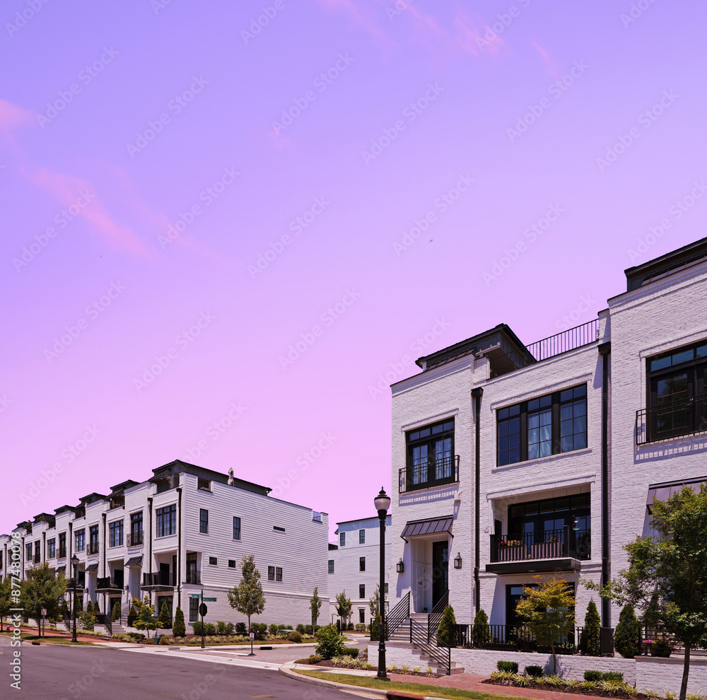 New luxury townhomes in downtown Cary, North Carolina New luxury townhomes in downtown Cary, North Carolina