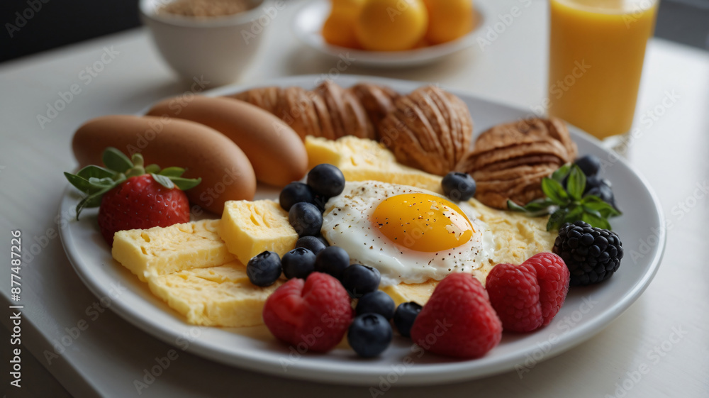 Healthy breakfast set. The concept of delicious and healthy food. Front view, copy space. Healthy breakfast set. The concept of delicious and healthy food. Front view, copy space.
