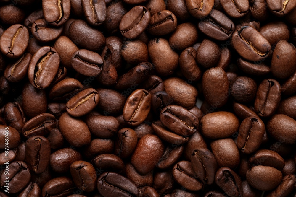 Crunchy Texture coffee beans banner grain. Arabica breakfast. Generate Ai Crunchy Texture coffee beans banner grain. Arabica breakfast. Generate Ai