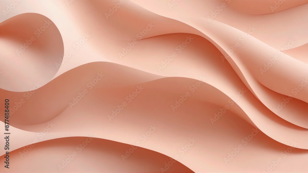 Beautiful wavy lines on color and white wallpaper with paper texture and colored background Beautiful wavy lines on color and white wallpaper with paper texture and colored background