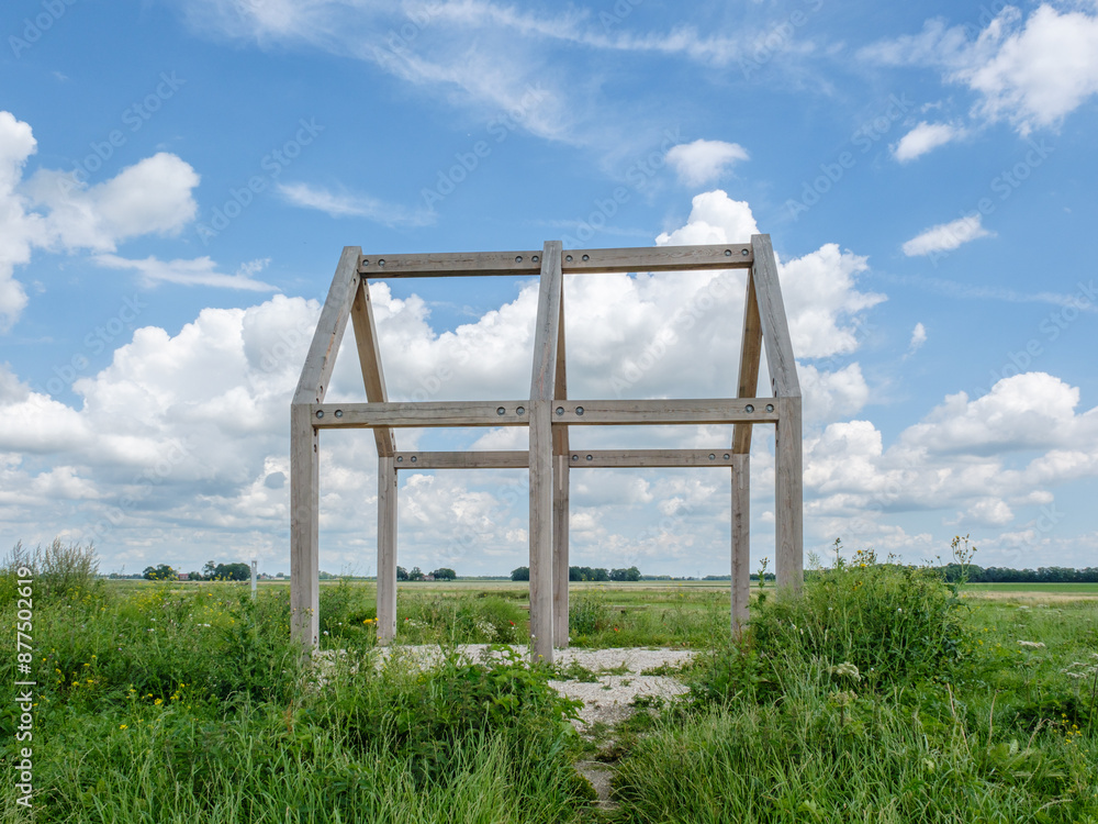 Schokland, Noordoostspolder, Flevoland province, The Netherlands Schokland, Noordoostspolder, Flevoland province, The Netherlands