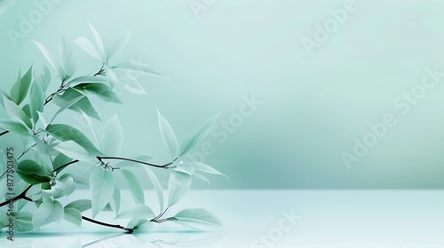 Create a serene, peaceful background with soft, flowing gradients and subtle, organic shapes, leaving significant room for text, focus cover all adject, deep depth of field, nodust photo