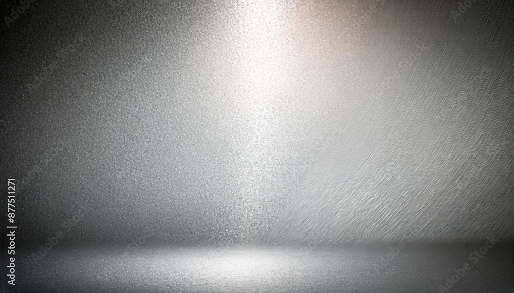 Sandblasted stainless steel background, empty space with beam of light for your project. Sandblasted stainless steel background, empty space with beam of light for your project.