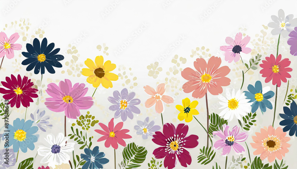 Dainty Abstract flower Bright and cute colors pattern, simple, neutral flowers on white background Seamless pattern of elegant, dainty, neutral watercolor floral for fabric, home decor, and wrapping Dainty Abstract flower Bright and cute colors pattern, simple, neutral flowers on white background Seamless pattern of elegant, dainty, neutral watercolor floral for fabric, home decor, and wrapping