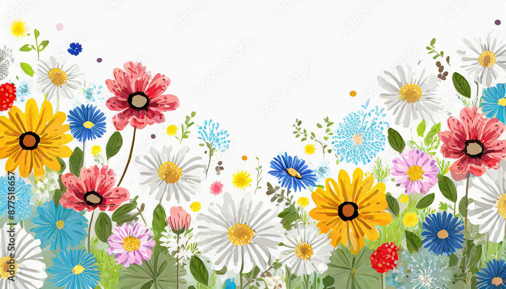Dainty Abstract flower Bright and cute colors pattern, simple, neutral flowers on white background Seamless pattern of elegant, dainty, neutral watercolor floral for fabric, home decor, and wrapping Dainty Abstract flower Bright and cute colors pattern, simple, neutral flowers on white background Seamless pattern of elegant, dainty, neutral watercolor floral for fabric, home decor, and wrapping