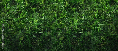 green grass background provides a serene and peaceful atmosphere perfect for nature-inspired designs © muhamad