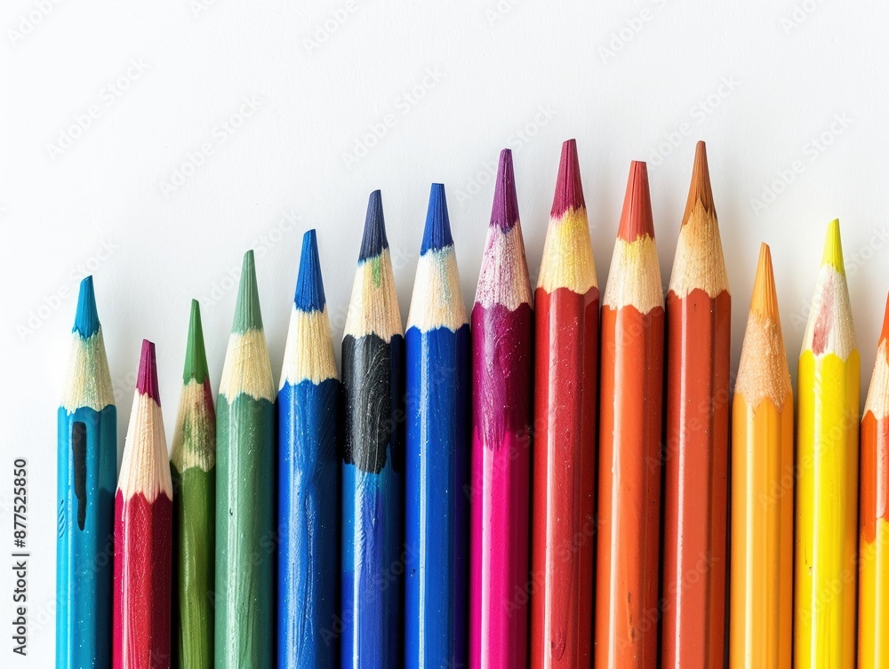 a school art project display, creative activity, photorealistic, colorful, isolated on white background a school art project display, creative activity, photorealistic, colorful, isolated on white background