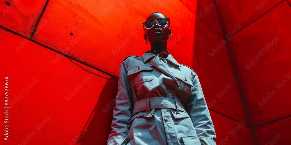 Sleek and Bold Modernist Apparel, generative ai Sleek and Bold Modernist Apparel, generative ai