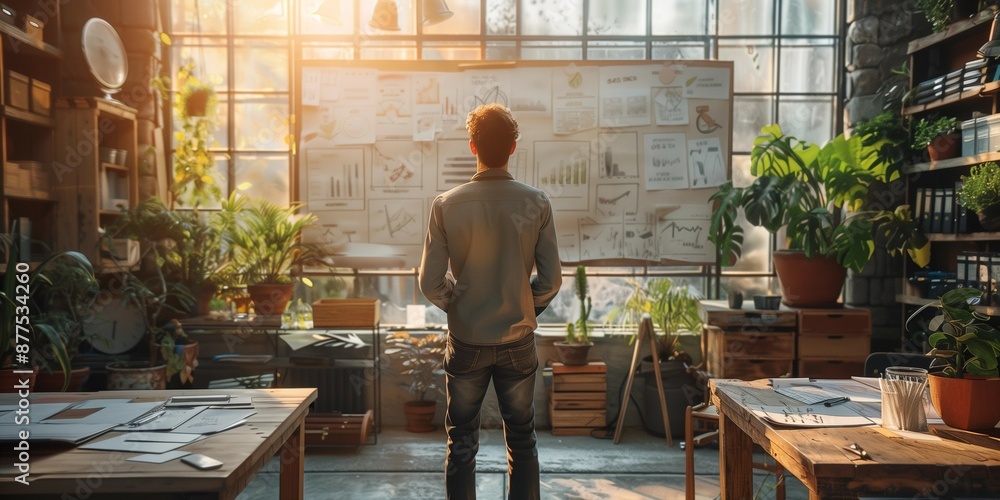 Creative Strategies on Display in Startup Workspace, generative ai Creative Strategies on Display in Startup Workspace, generative ai