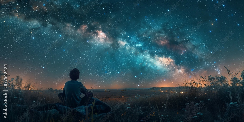 Creating Memories Under the Starry Night Sky, generative ai Creating Memories Under the Starry Night Sky, generative ai