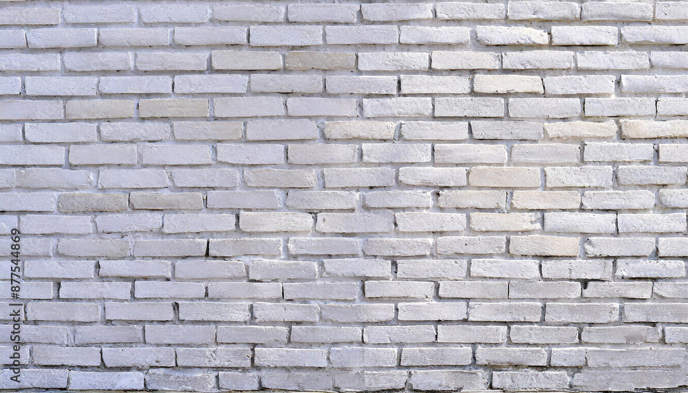 Detail of a white brick wall texture Detail of a white brick wall texture