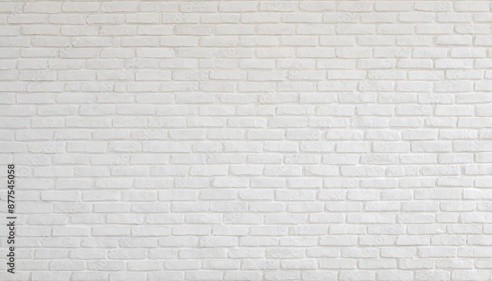 Detail of a white brick wall texture Detail of a white brick wall texture