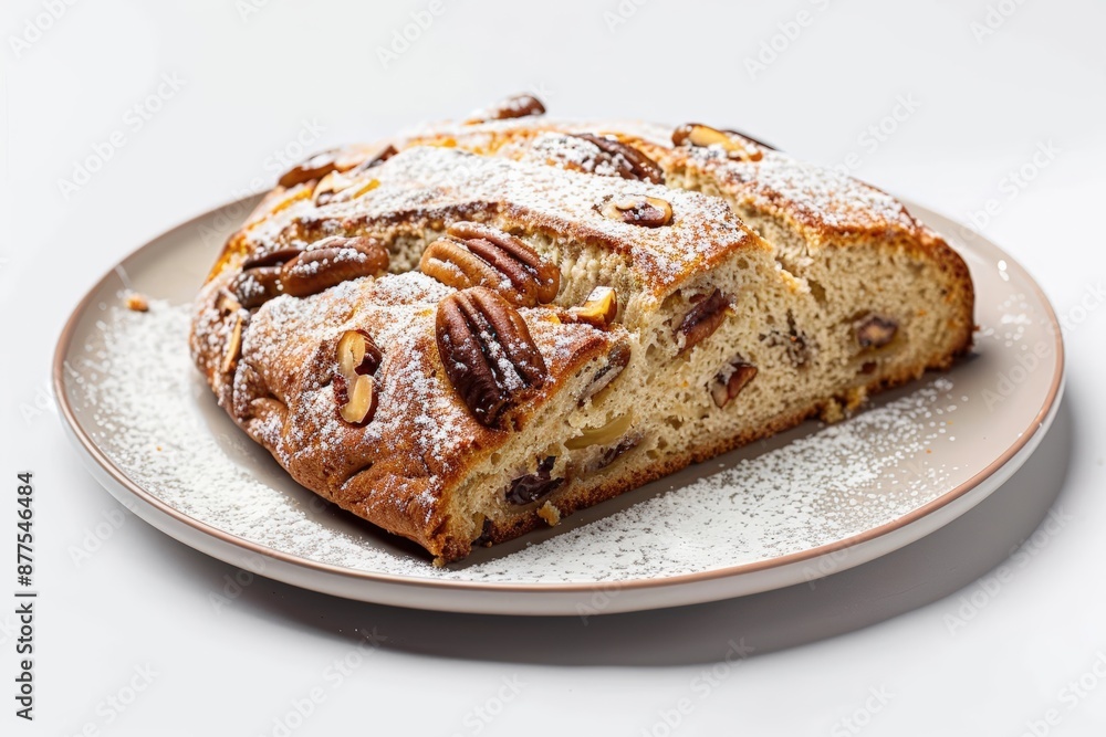 Exquisite Date Bread with Confectioners Sugar Exquisite Date Bread with Confectioners Sugar