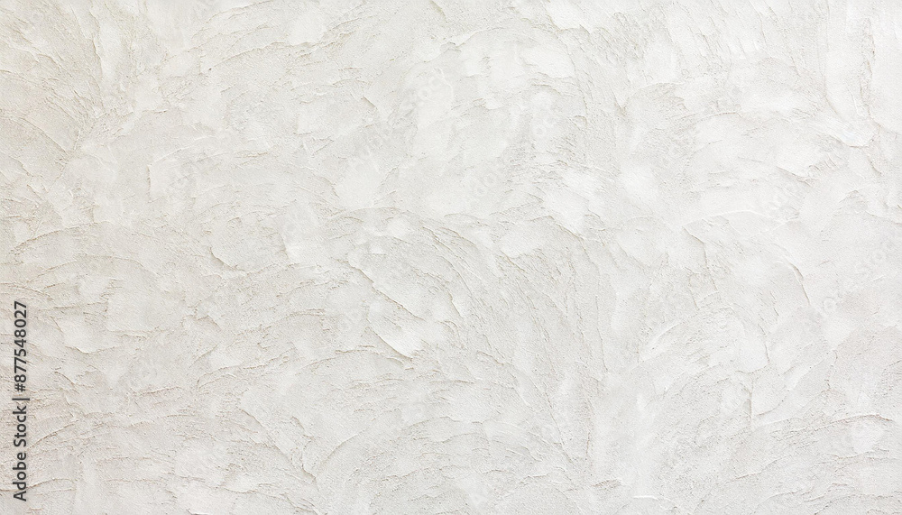Fototapeta premium White wall texture rough background abstract concrete floor or Old cement grunge background with white empty.