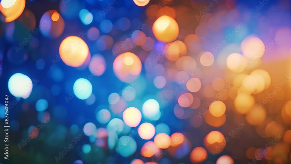 Numerous bokeh lights shining brightly in a dark background, Glowing orbs of light pulsating in the darkness Numerous bokeh lights shining brightly in a dark background, Glowing orbs of light pulsating in the darkness