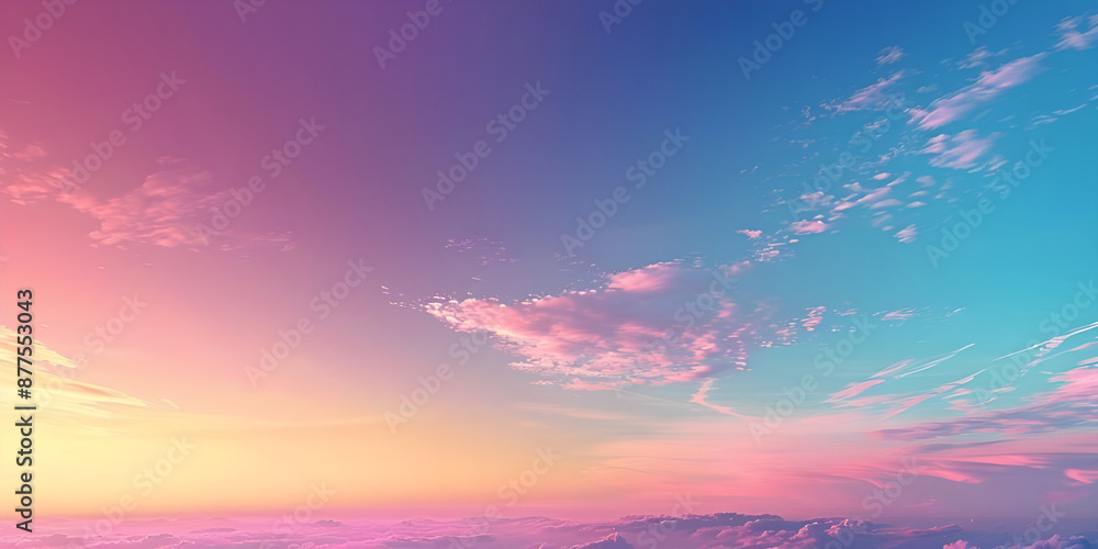 Abstract Gradient Sky background Abstract Gradient Sky background