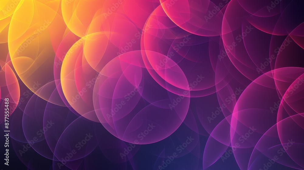 A gradient background featuring a transition from dark purple to bright yellow A gradient background featuring a transition from dark purple to bright yellow