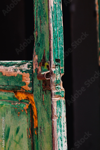 old rusty door