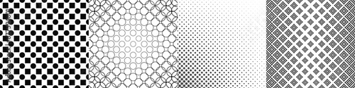 Black and white pattern collection