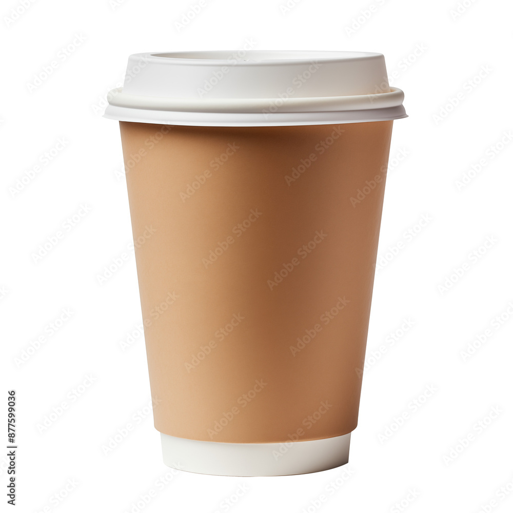 empty coffee cup paper cup Transparent background empty coffee cup paper cup Transparent background