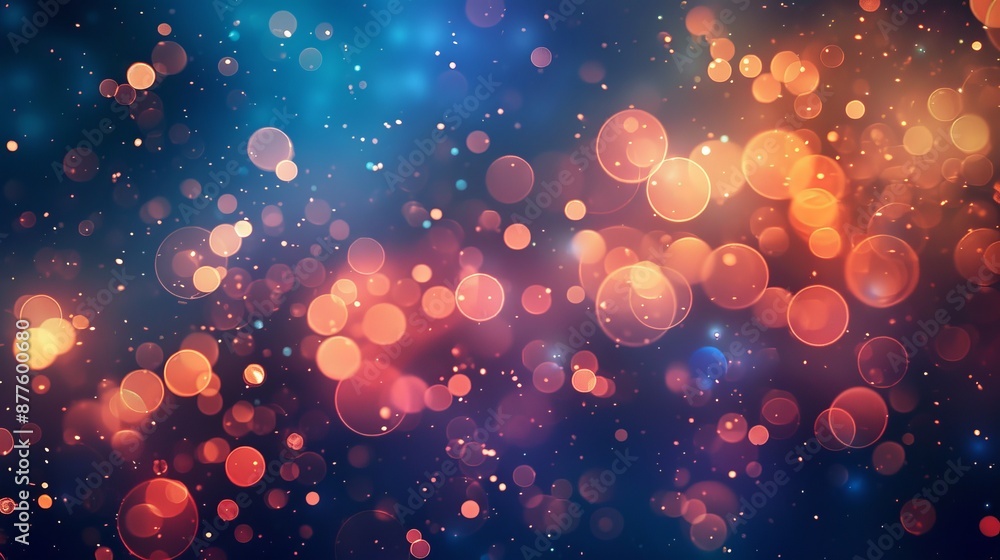 Backgrounds Featuring Abstract Light Effects or Bokeh Patterns