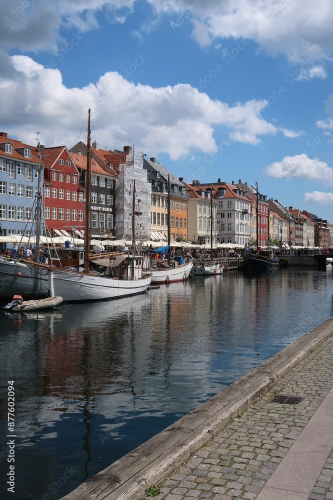 Naklejka premium copenhagen nyhavn 3
